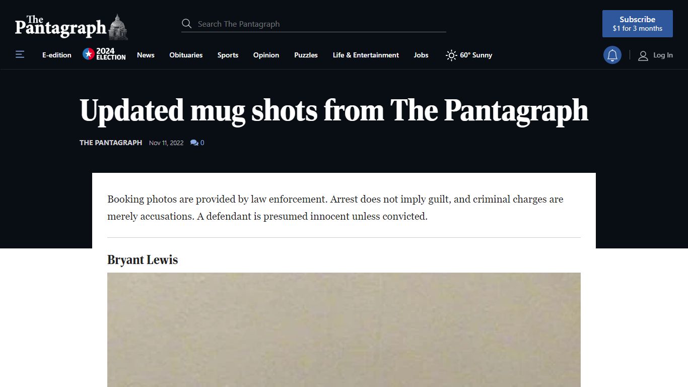 Updated mug shots from The Pantagraph